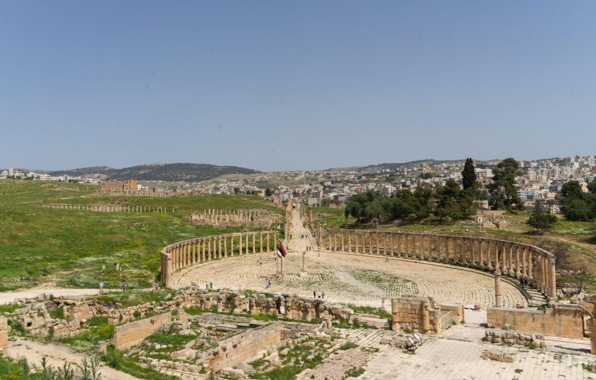 Amman- Jerash -Ajlun- Um qais – Amman (full day) 4 Person