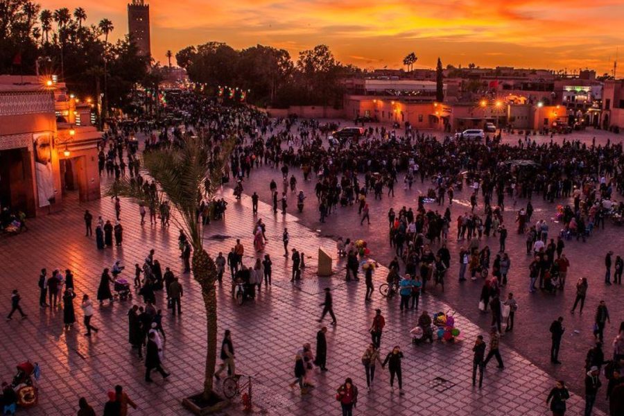 Evening Djemaa El Fna Walking Tour